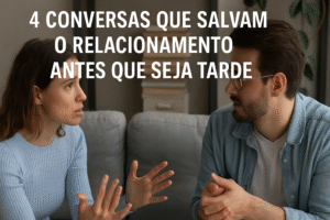 casal conversando com sinceridade no sofá demonstrando conversas que salvam o relacionamento